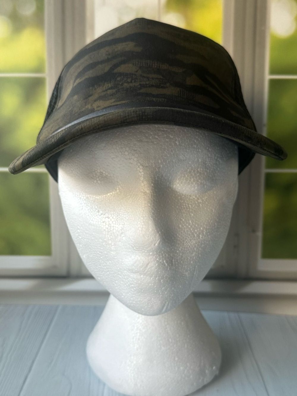 Lululemon Camo Trucker Hat Black Mesh Snapback Unisex Athletic Cap OS